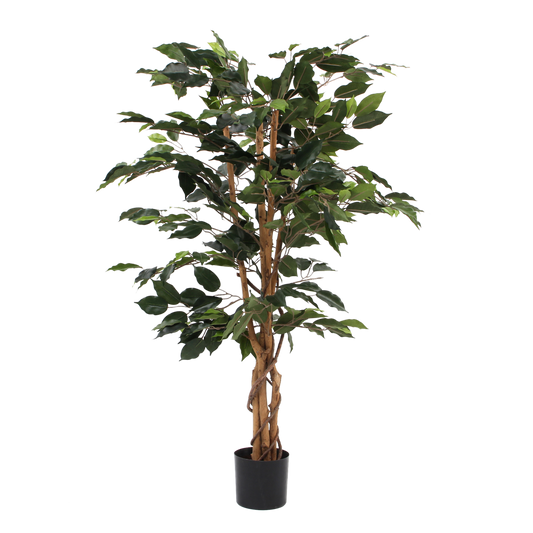 Künstliche Pflanze 'Ficus' - H110 x Ø65 cm - Grün