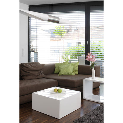 Salontafel - 60x60x30cm - Wit